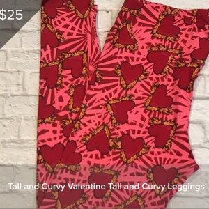 💕❤️LuLaRoe Valentine’s Leggings❤️💕